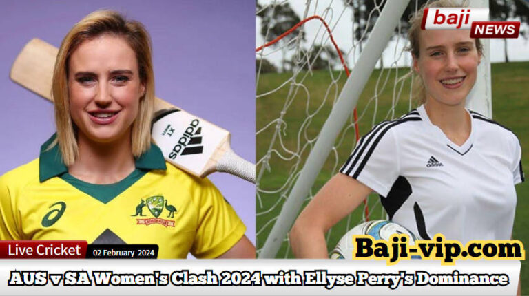Women Cricket Brilliance Unleashed - Australia v South Africa Women's Clash 2024 with Ellyse Perry's Dominance